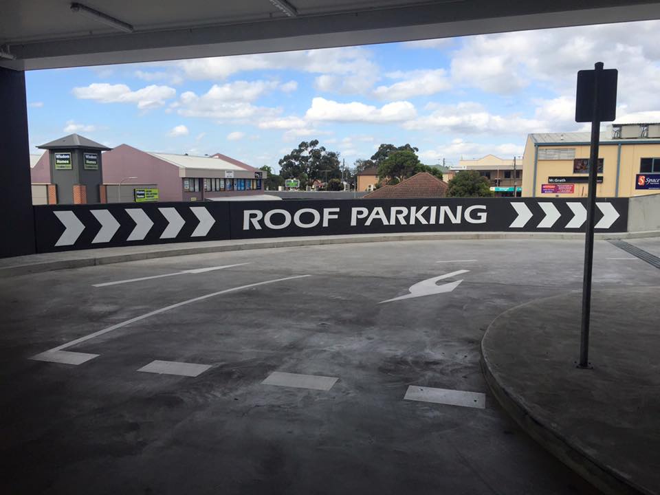 Parking Signage — Smeaton Grande NSW — Macarthur Signs & Graphics
