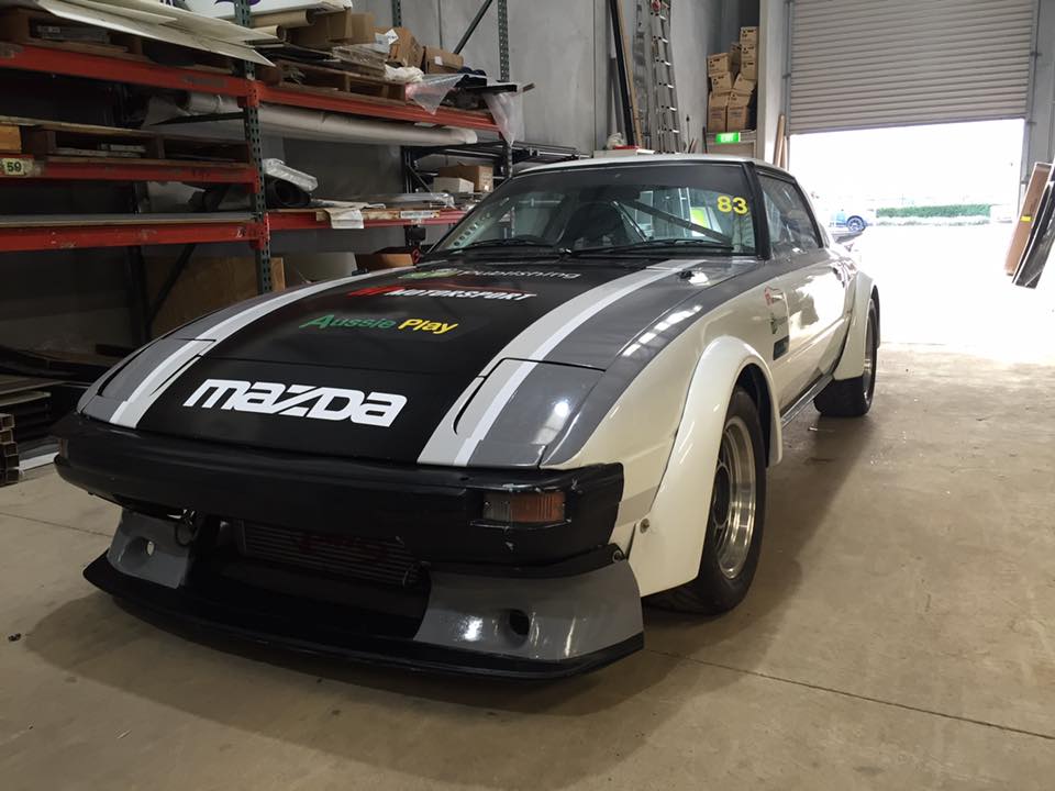 Mazda with Body Signs — Smeaton Grande NSW — Macarthur Signs & Graphics