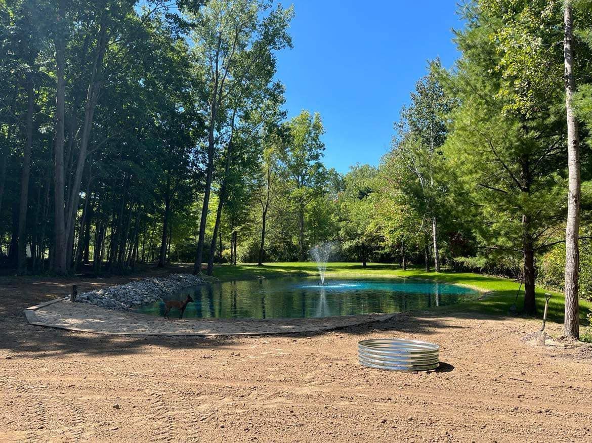 Pond Construction in Ada, MI