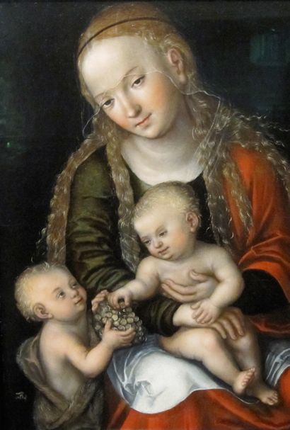 CRANACH The Elder
The Virgin with Child and St. John