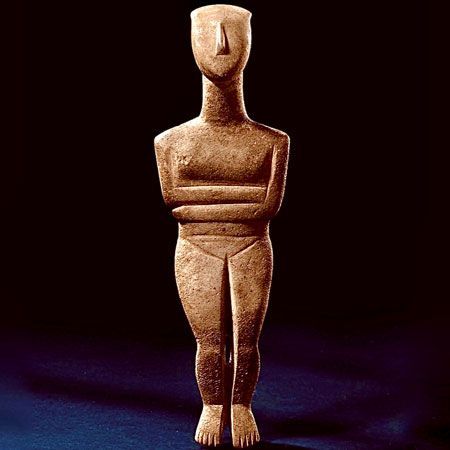 CYCLADIC (Cyclades, Greece)
Female Figure