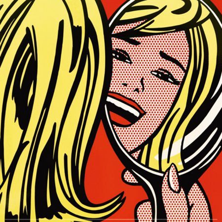 LICHTENSTEIN
Girl in Mirror