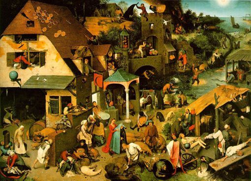 BRUEGHEL The Younger
Netherlandish Proverbs