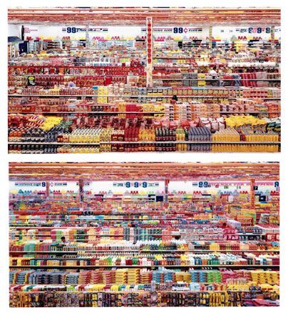 GURSKY
99 Cent II (Diptychon)