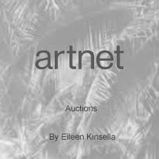 The word artnet is on a black and white background.