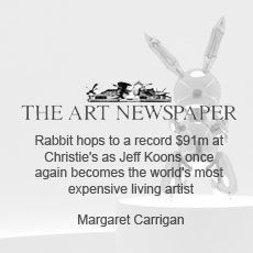 The art newspaper rabbit hops to a record $ 91 m