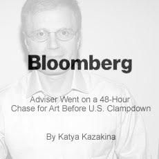 Bloomberg adviser went on a 48-hour chase for art before u.s. clampdown