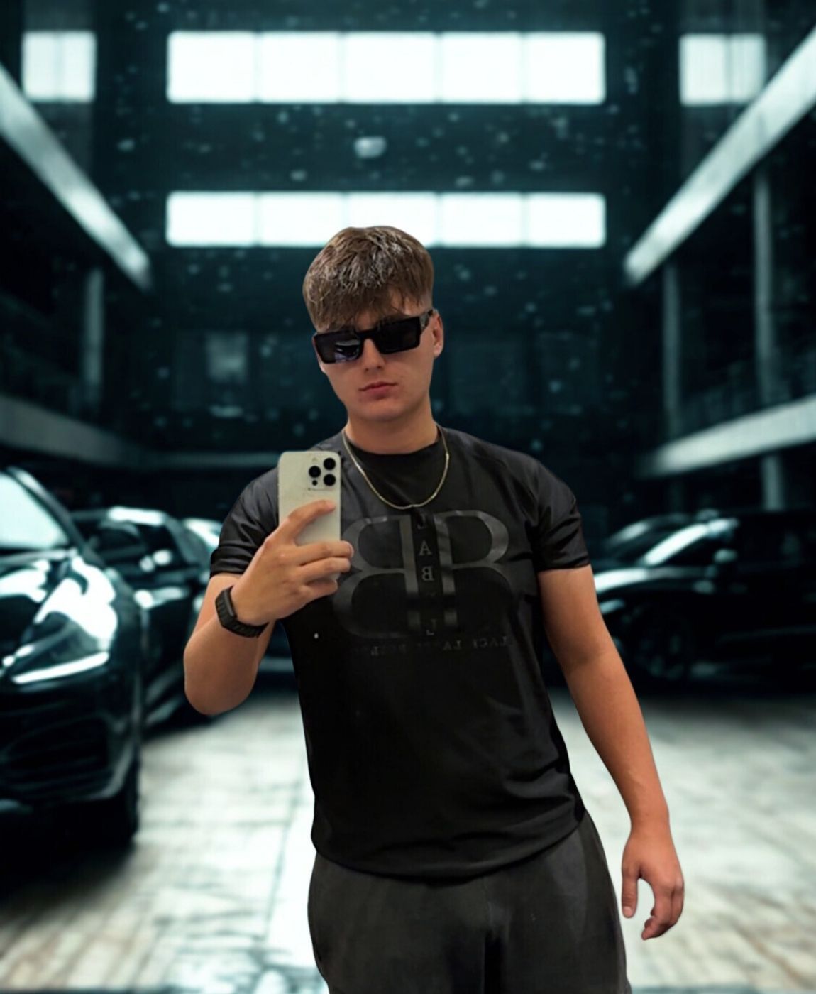 Ryder Raban, owner and founder of Lux Detailing, a premium mobile car detailing service in Winnipeg