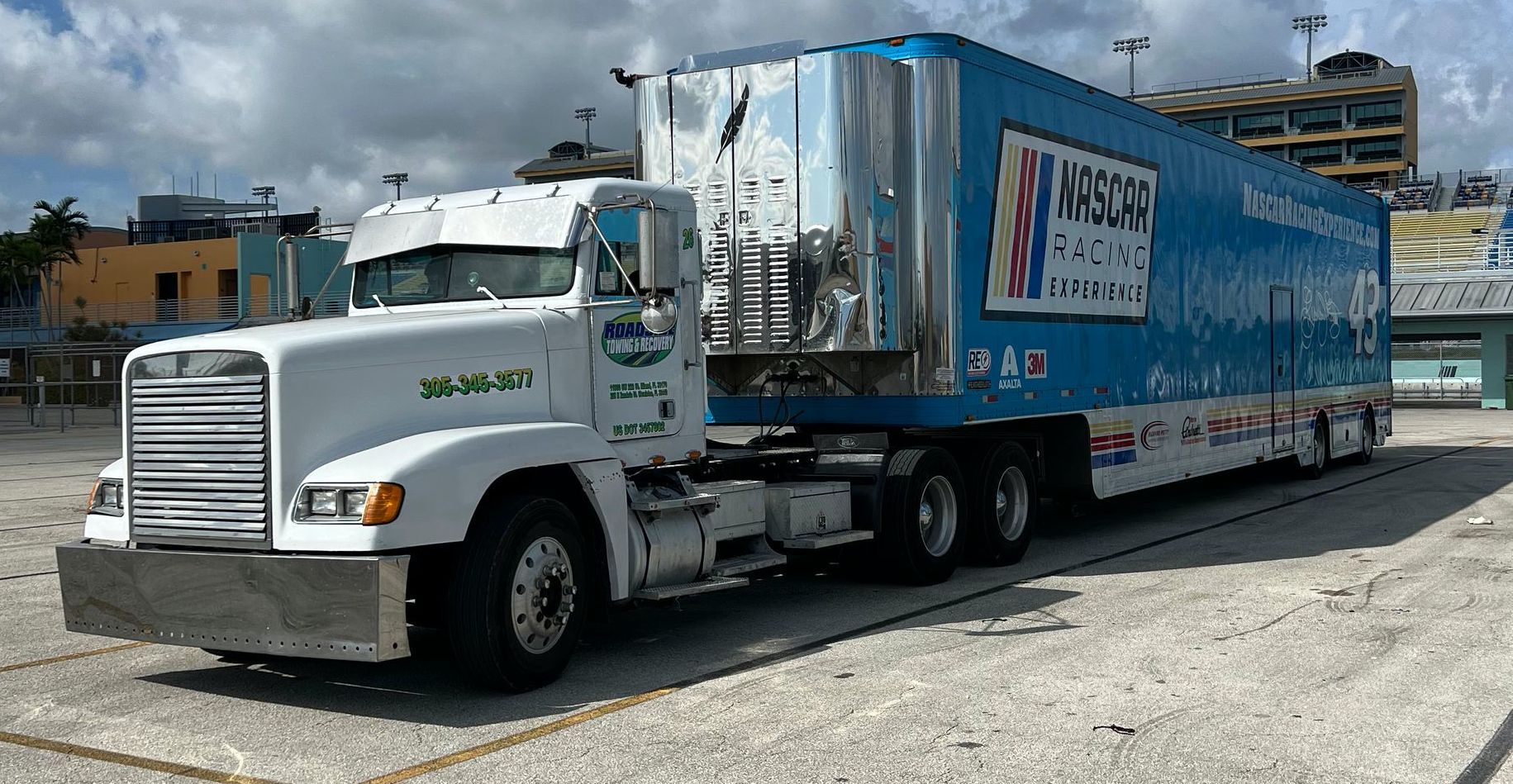heavy duty towing in Miami, FL
