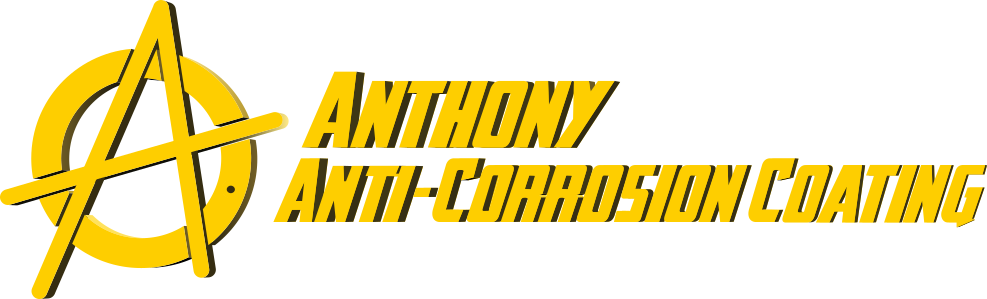 Anthony anti-corrosion coating logo on a black background