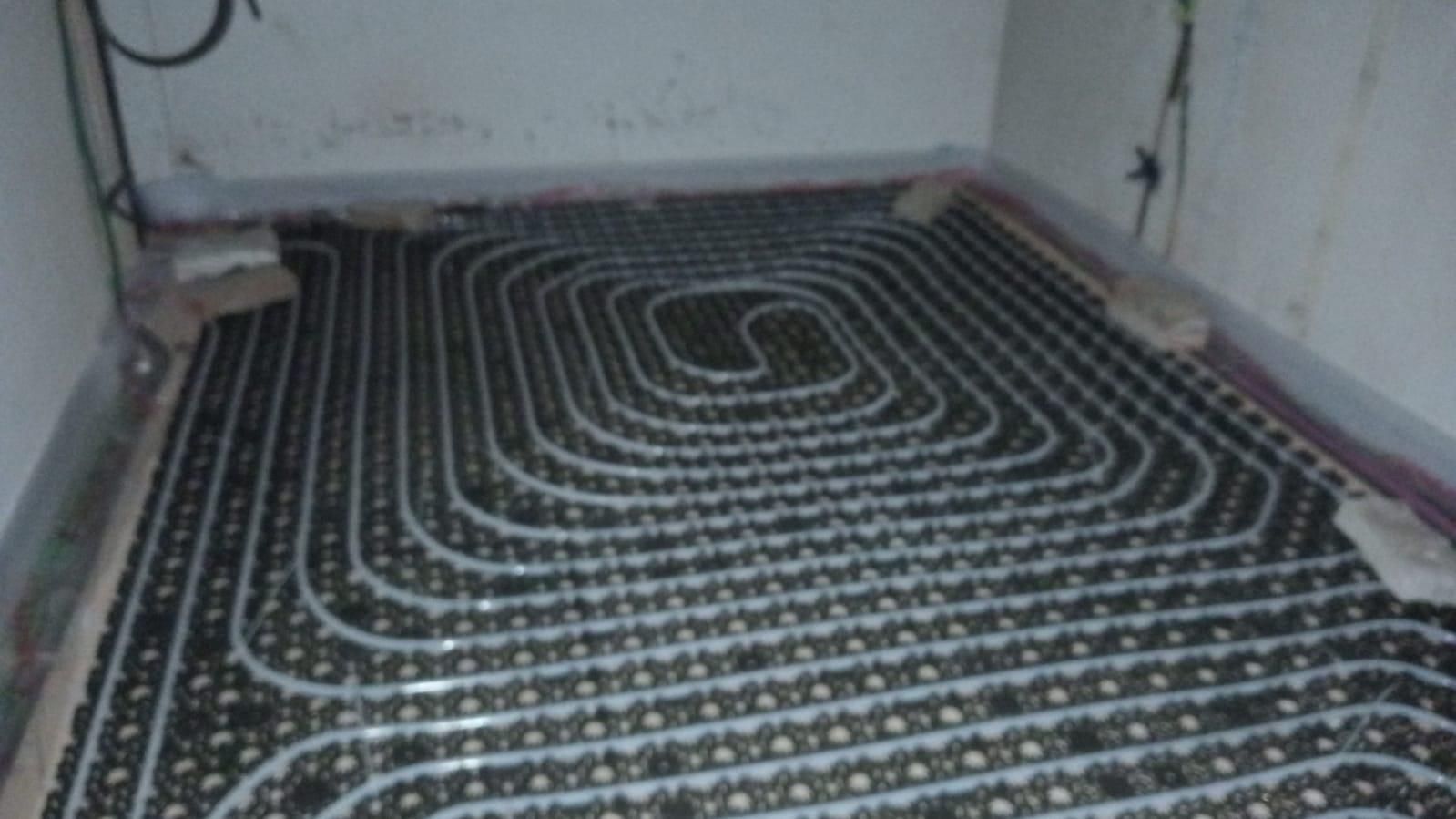 impianto riscaldamento a terra