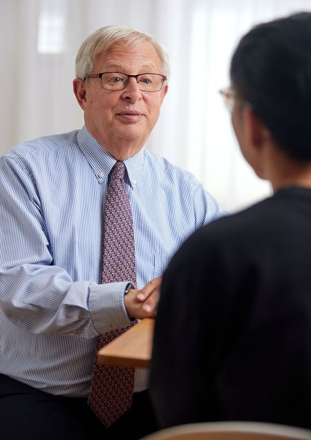 Brian A. Ripley, Business and Real Estate Attorney With Client