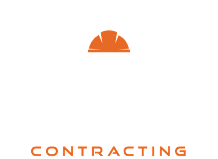 Orange hard hat icon above the word