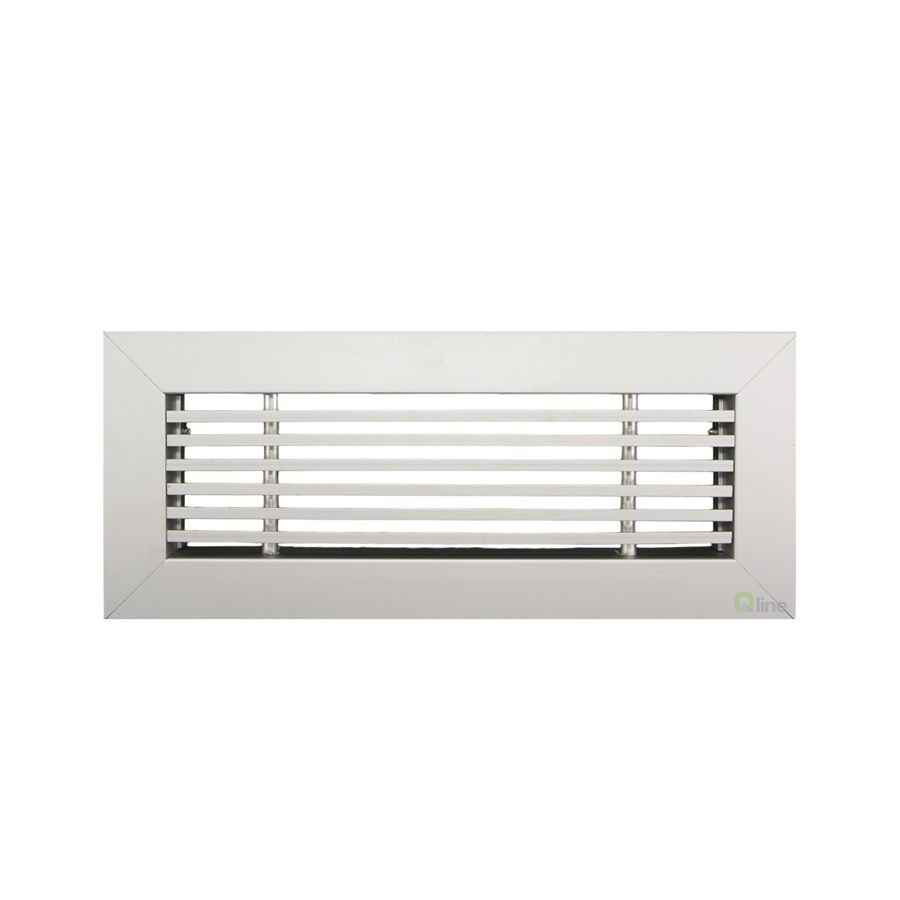 White Rectangular Air Vent With Horizontal Slats — Refrigeration & Air Supplies (South Coast) In Wollongong, NSW