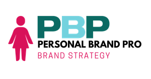 The logo for pbp personal brand pro brand strategy