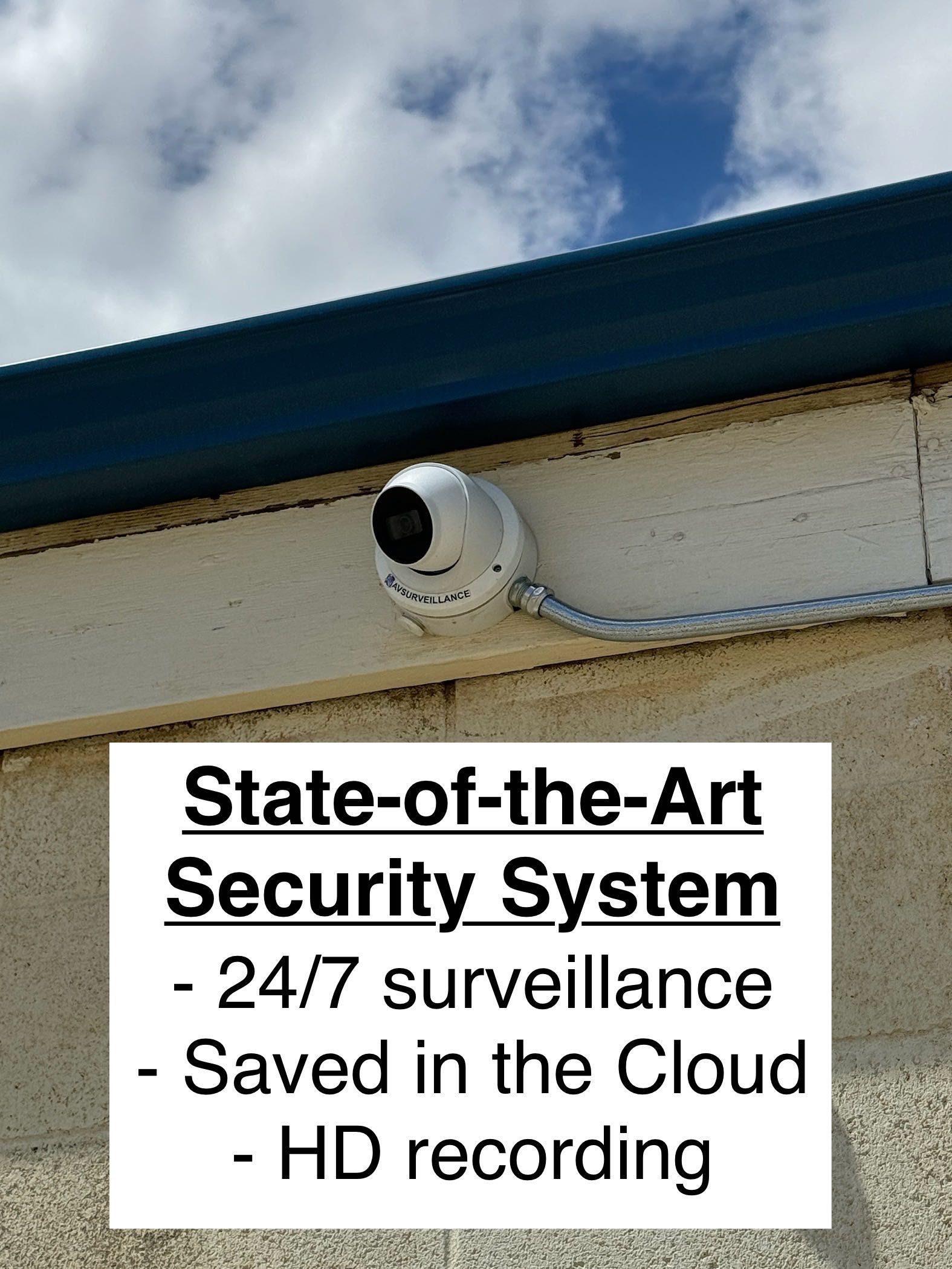 state-of-the-art security camera