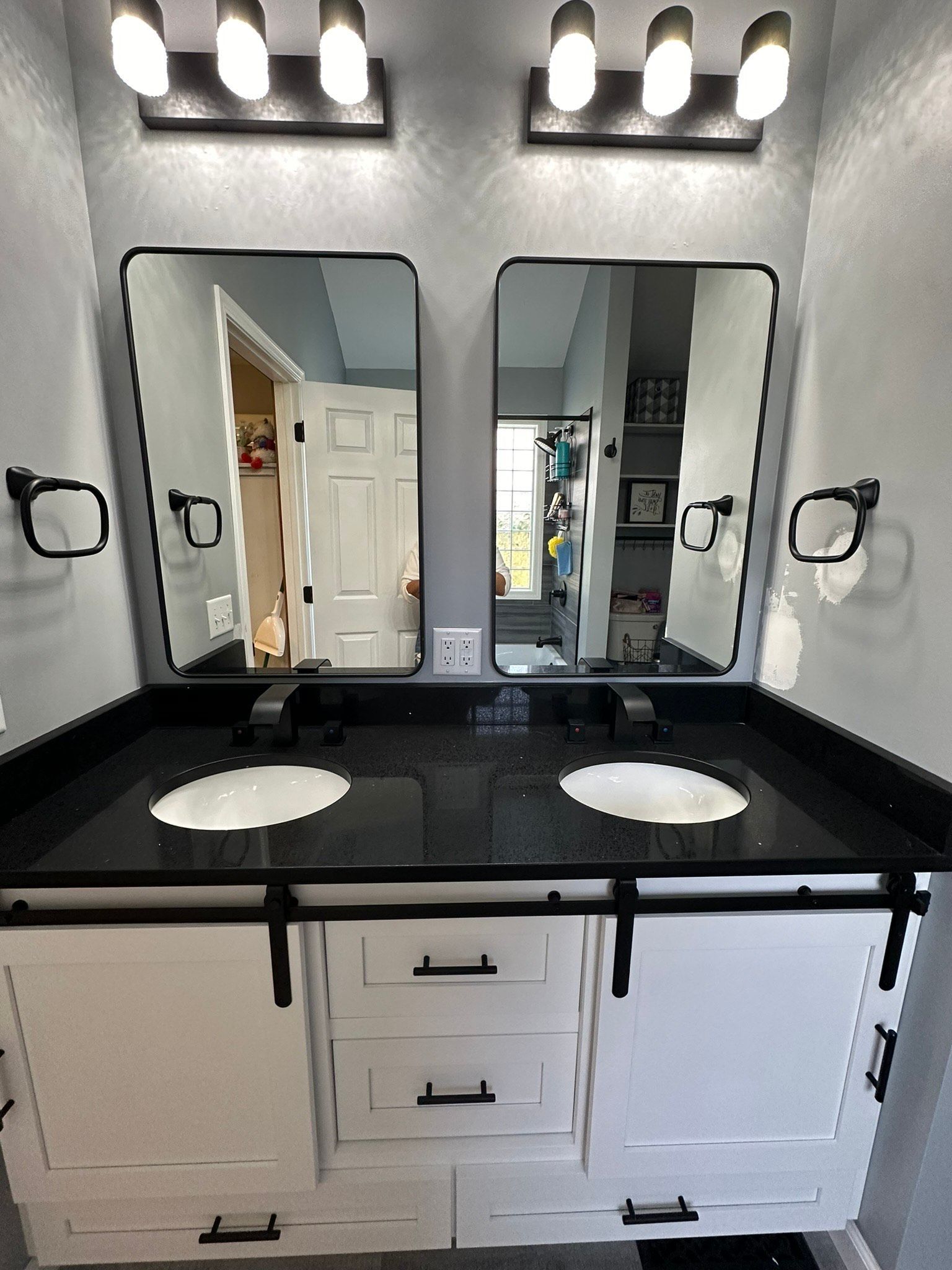 After  Renovating Bathroom Sink — Mansfield, OH — Tim’s Mid-Ohio Home Improvement