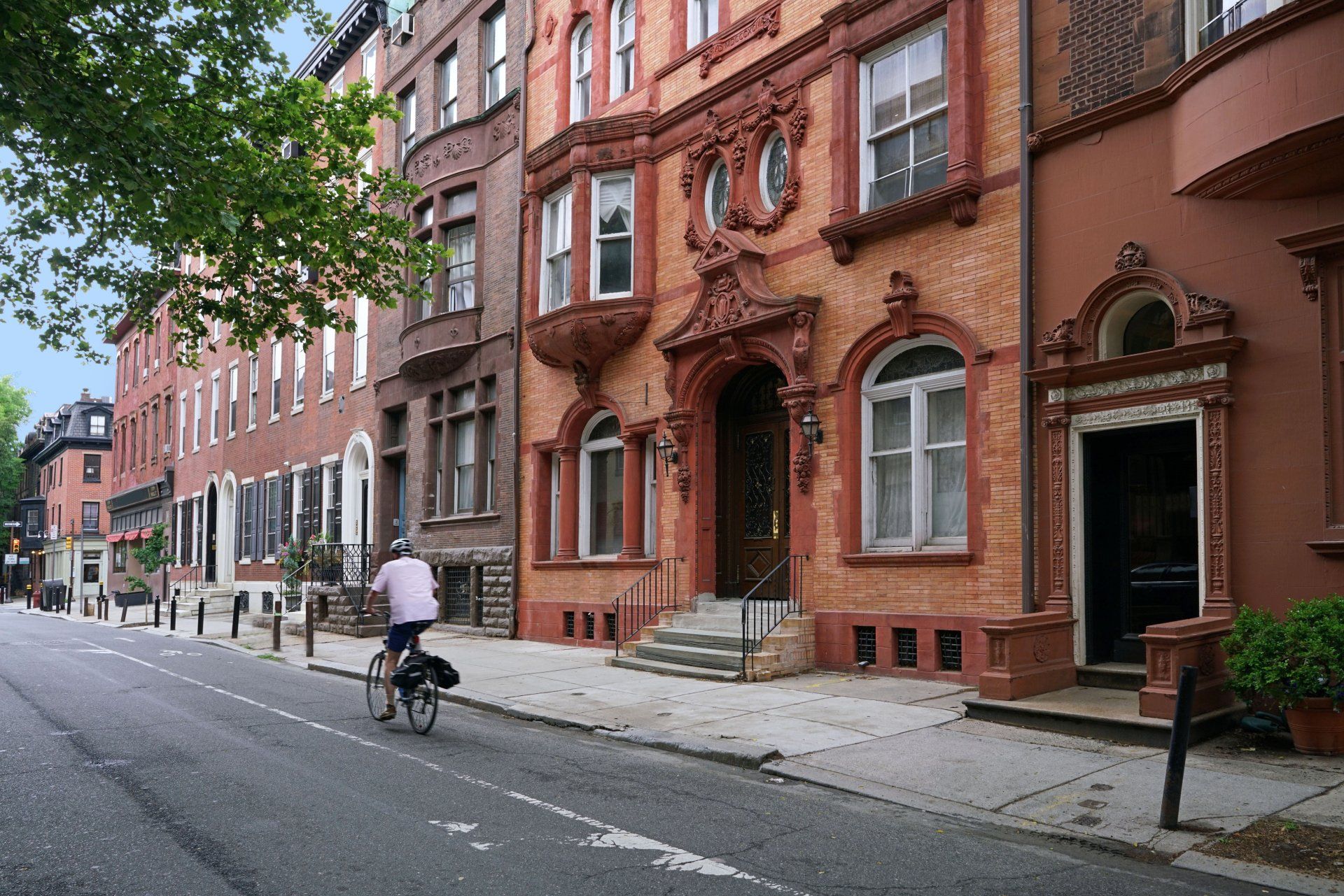 Exterior view of apartments