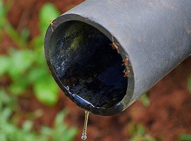 Water pipe repairs