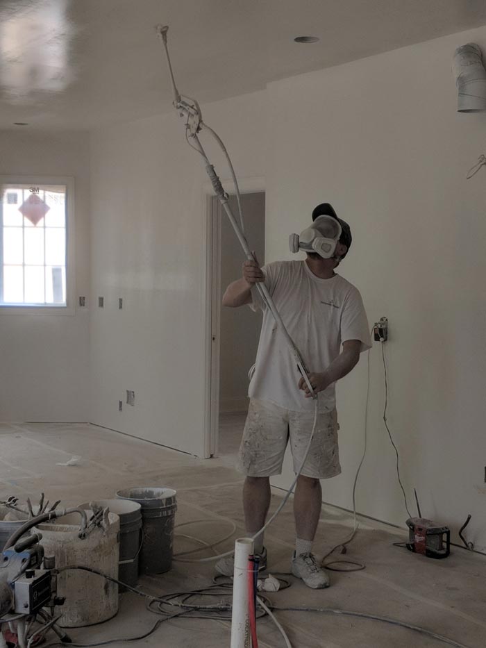 Painting Ceiling — Allentown, PA — Bob's Maintenance Contractor Inc