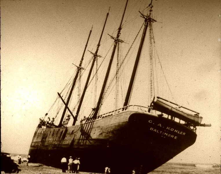 Kohler Baltimore Shipwreck Hatteras NC | Atlantic Ocean | Historic Albemarle Highway