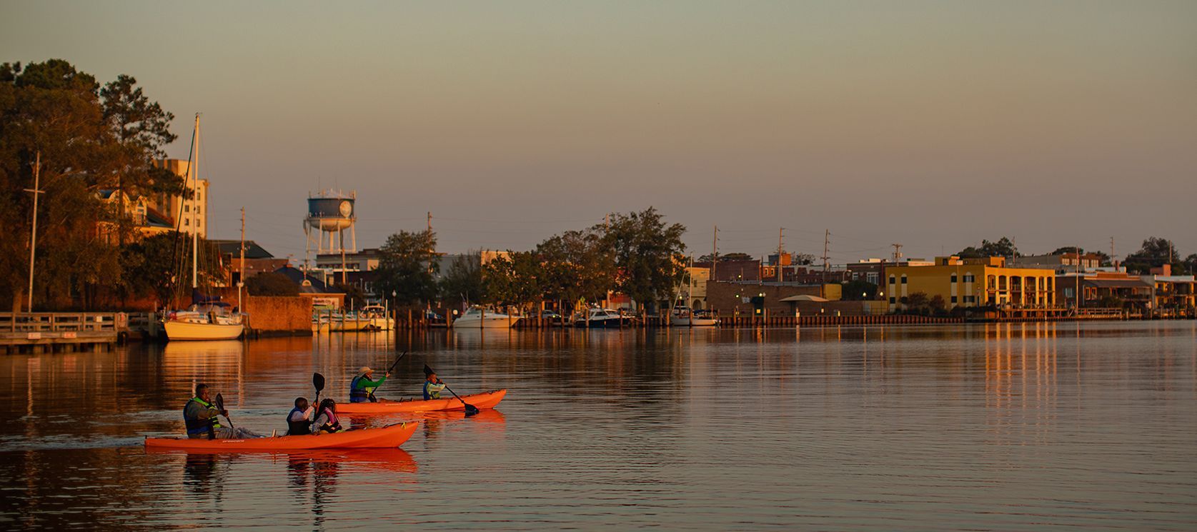 Elizabeth City Waterfront | Historic Albemarle Highway