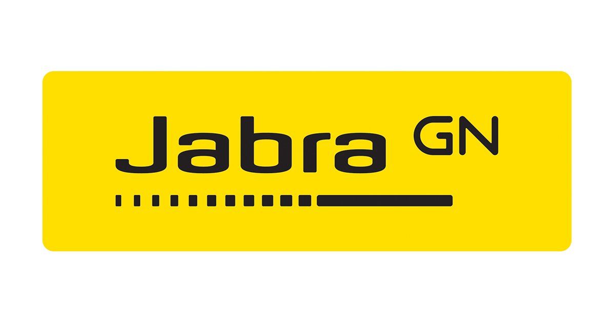 Yellow Jabra logo