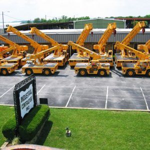 Yellow Cranes — Columbia, TN — Industrial Contractors Inc.