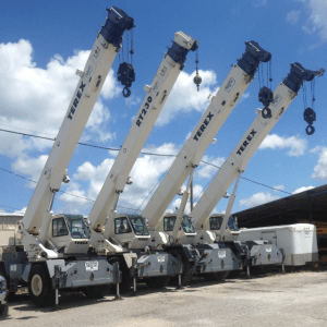 White Cranes — Columbia, TN — Industrial Contractors Inc.