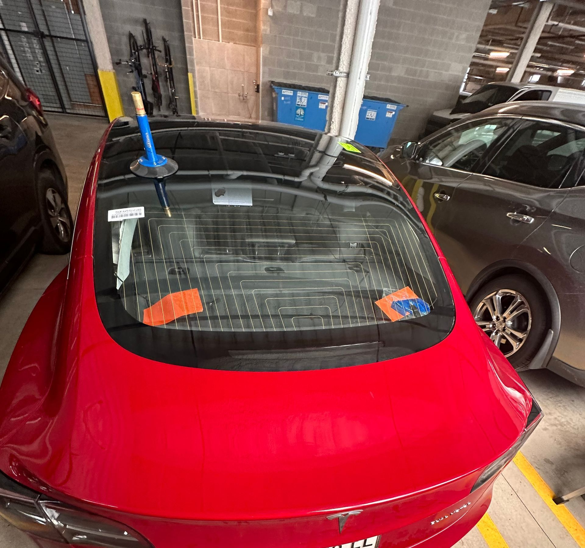 Installed New Auto Glass for a Tesla Near West Dundee, IL