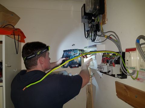 Electrical re-wiring