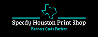 Speedy Houston Print Shop Banners Cards Posters Logo