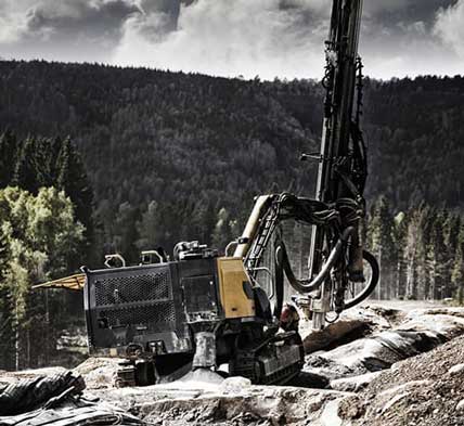 Giant rock drilling machinery - Drilling and Blasting Service in Deadwood, SD
