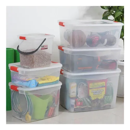 Caja Plastica Megacol Box X 14 Litros Art 9414