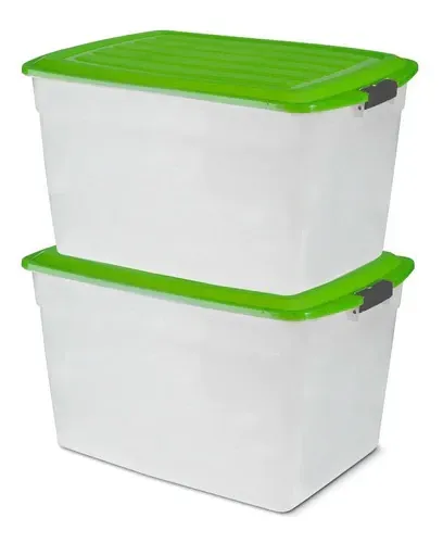 Caja Plastica X 2 Unidades Col Box De 42 Lts. Colombraro Art 9242