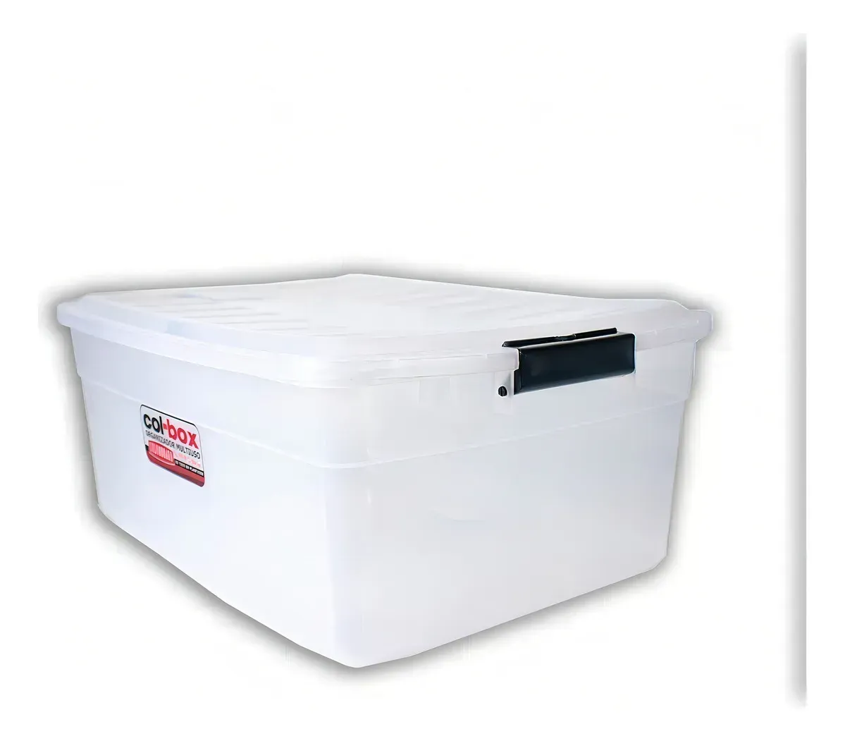 Caja Apilable Col Box Recto 17 Lts Colombraro Art 9380