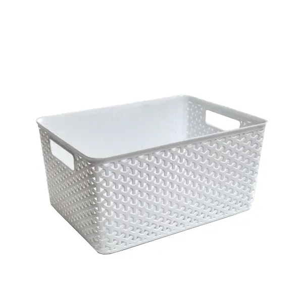 Cesto Plastico Ratan Rectangular 825