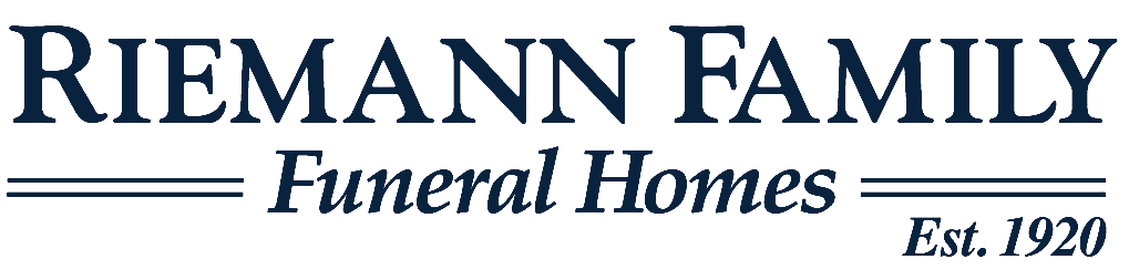 The logo for sample funeral home is shown on a white background.