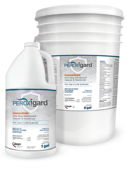 Container of Peroxigard Concentrate