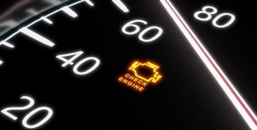 Check engine light on dashboard - professional diagnostic service at PROFIX Auto Repair in Norman OK