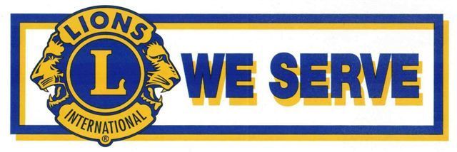 Lions Club logo with the text 