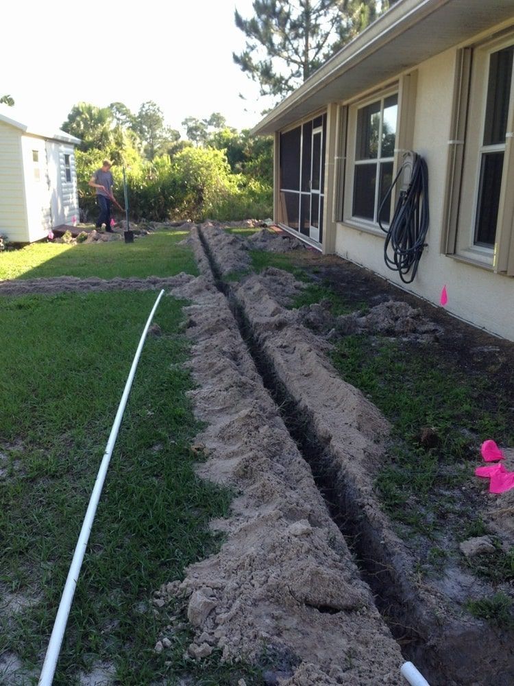 Installed Water Irrigation Pipeline — Port Charlotte, FL  — American Irrigation