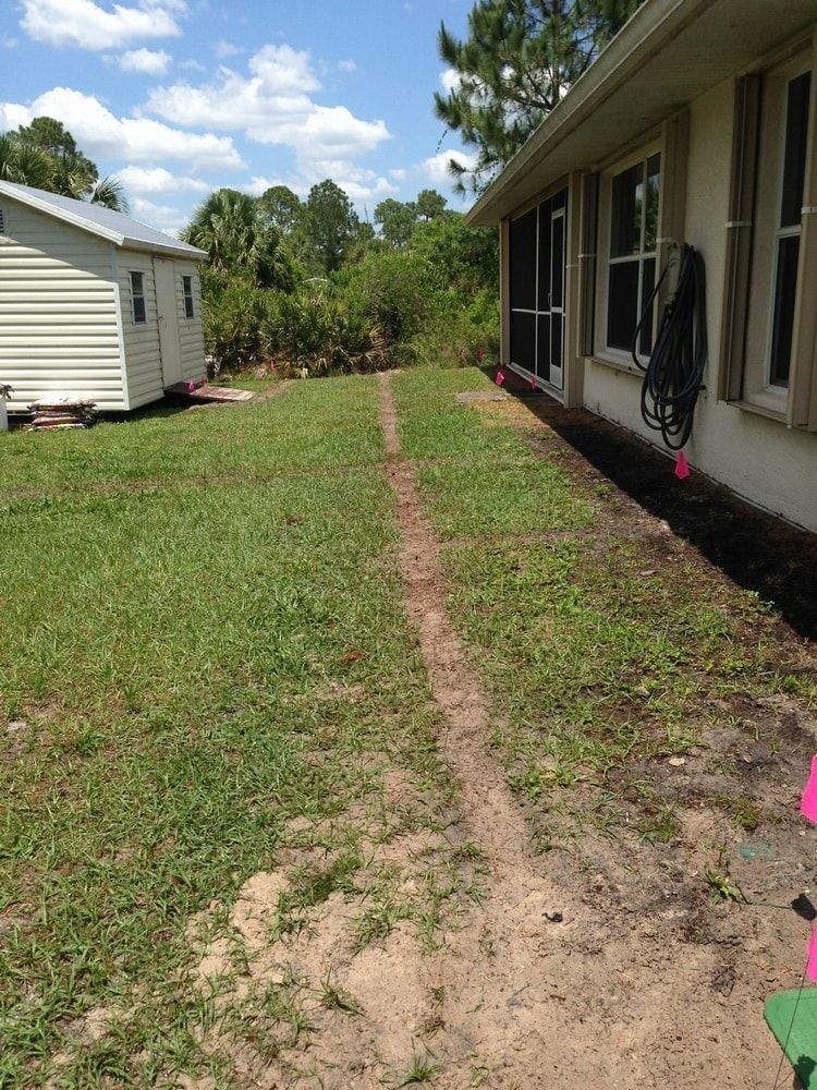After Installing Water Irrigation Pipeline — Port Charlotte, FL  — American Irrigation