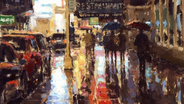 Paintings of New York by David farren