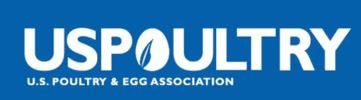The logo for the us poultry and egg association