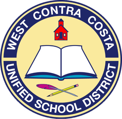The logo for west contra costa unified school district