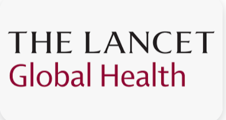 The Lancet Global Health logo in black and magenta text on a white background