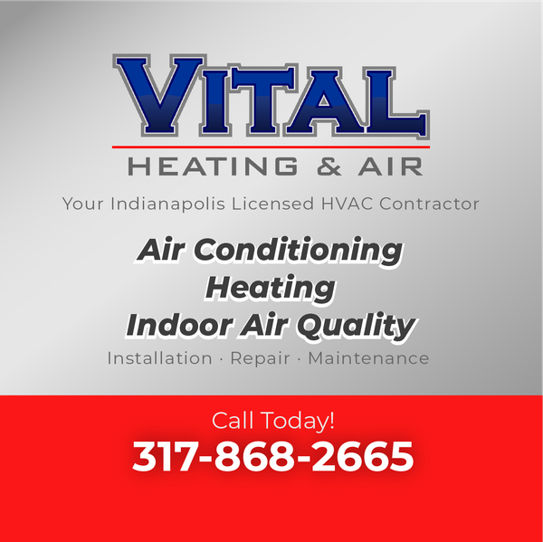 Vital heating and air offers air conditioning heating and indoor air quality.