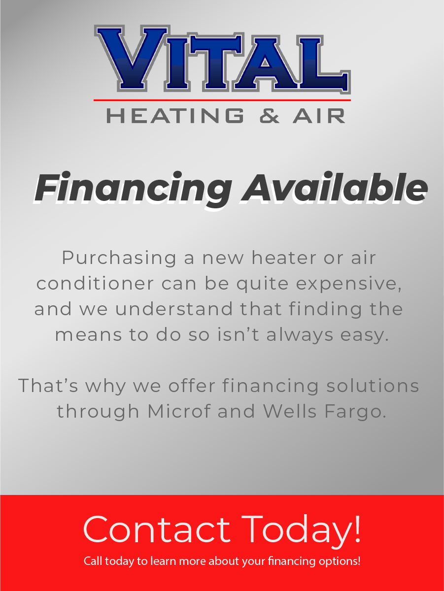 hvac promotion financing available