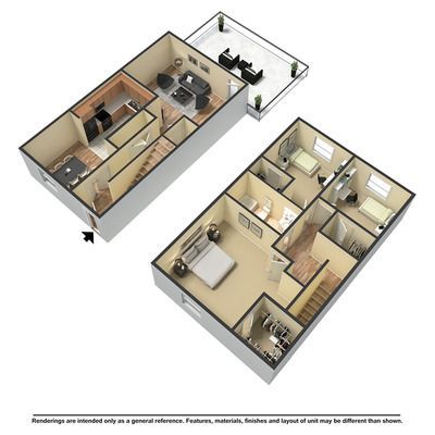 three bedroom